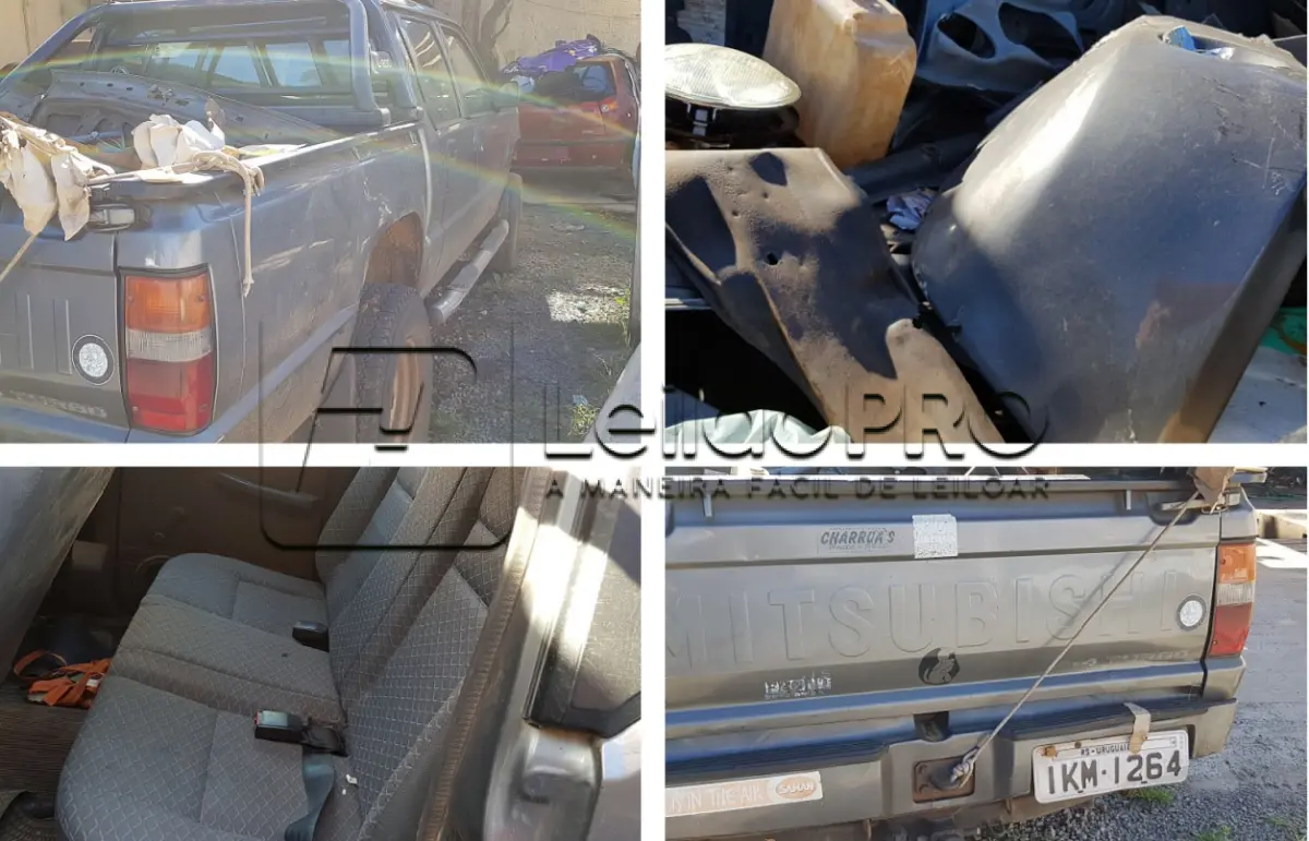 LOTE 001 - CAMIONETE MMC/L200 4X4 GL