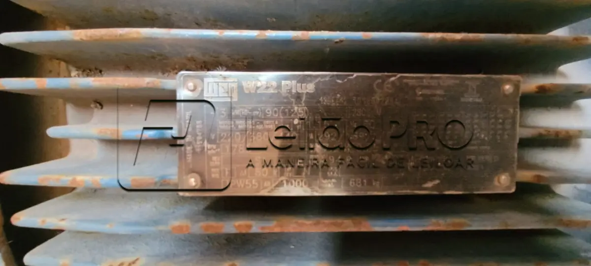 LOTE 001 - MOTOR DE INDUÇÃO INDUSTRIAL