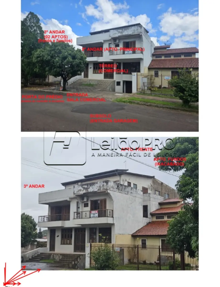 LOTE 001 - Apartamento frontal
