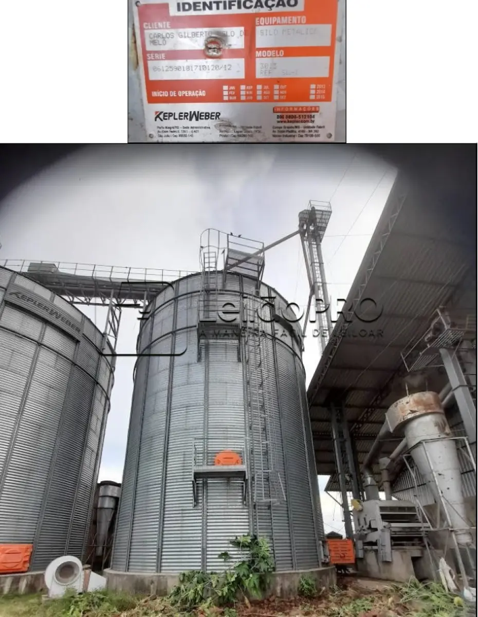 LOTE 001 - ESTRUTURA PARA SECAGEM E TRATAMENTO DE SEMENTES