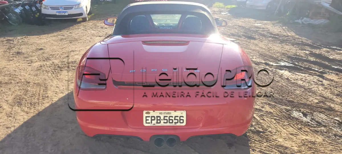LOTE 001 - PORSCHE BOXTER CONVERSÍVEL
