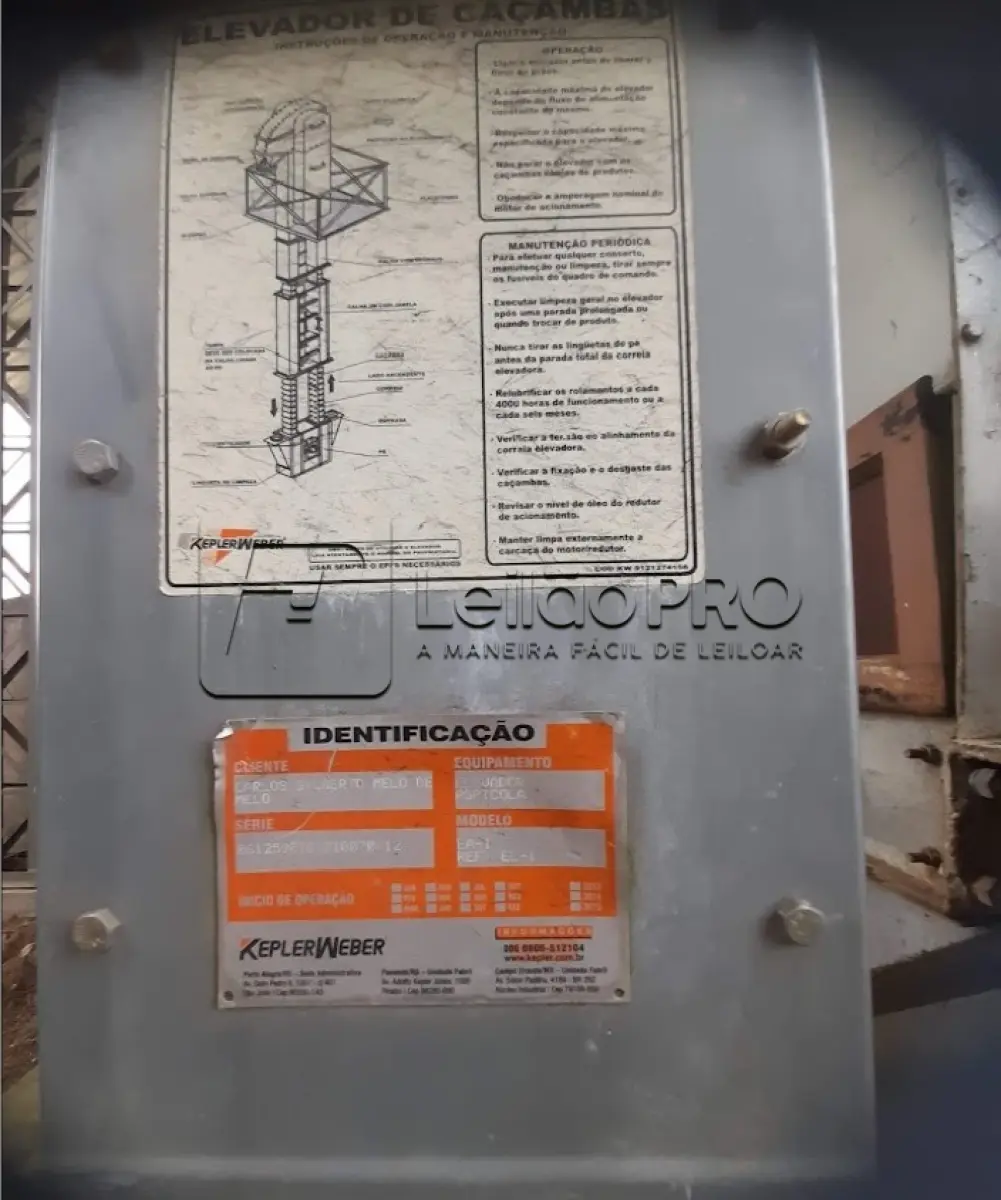 LOTE 001 - ESTRUTURA PARA SECAGEM E TRATAMENTO DE SEMENTES