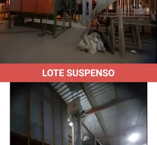 LOTE 001 - ESTRUTURA PARA SECAGEM E TRATAMENTO DE SEMENTES