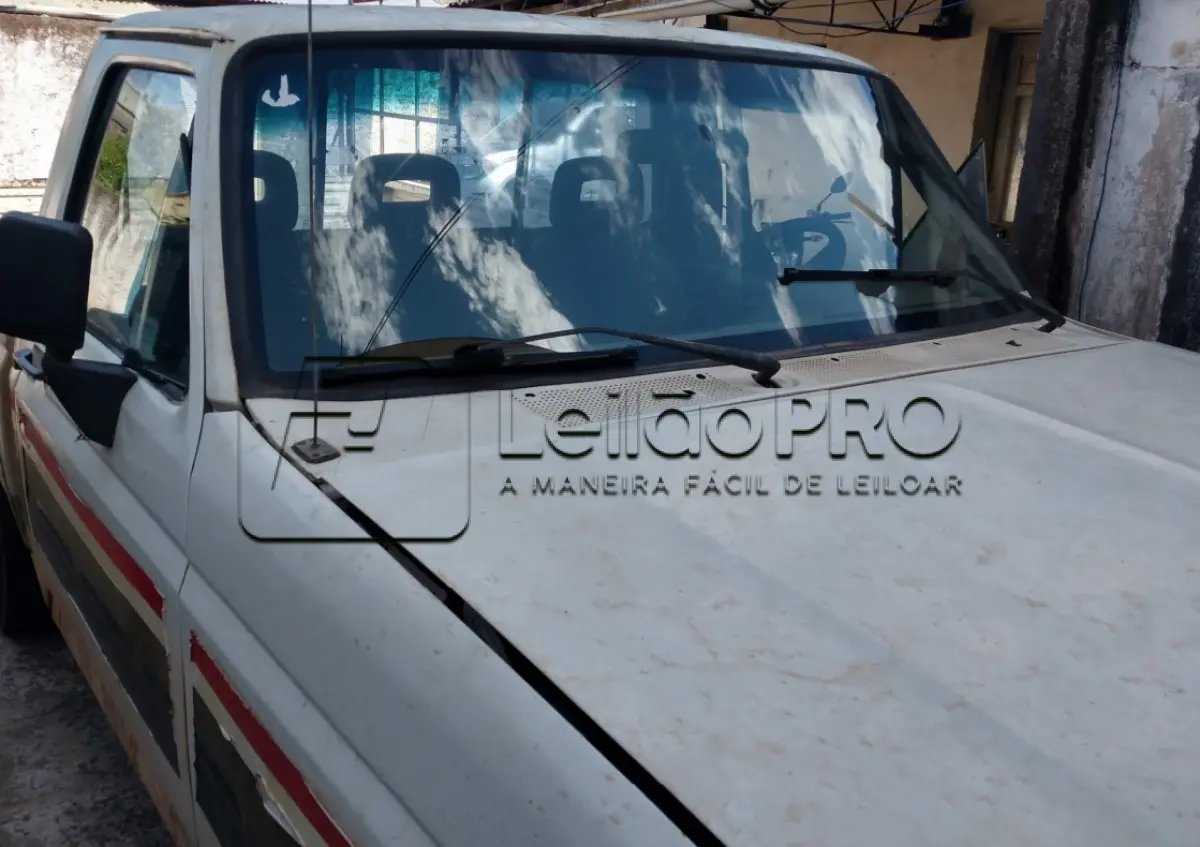 LOTE 002 - UMA CAMIONETA FORD/F1000 TURBO XL