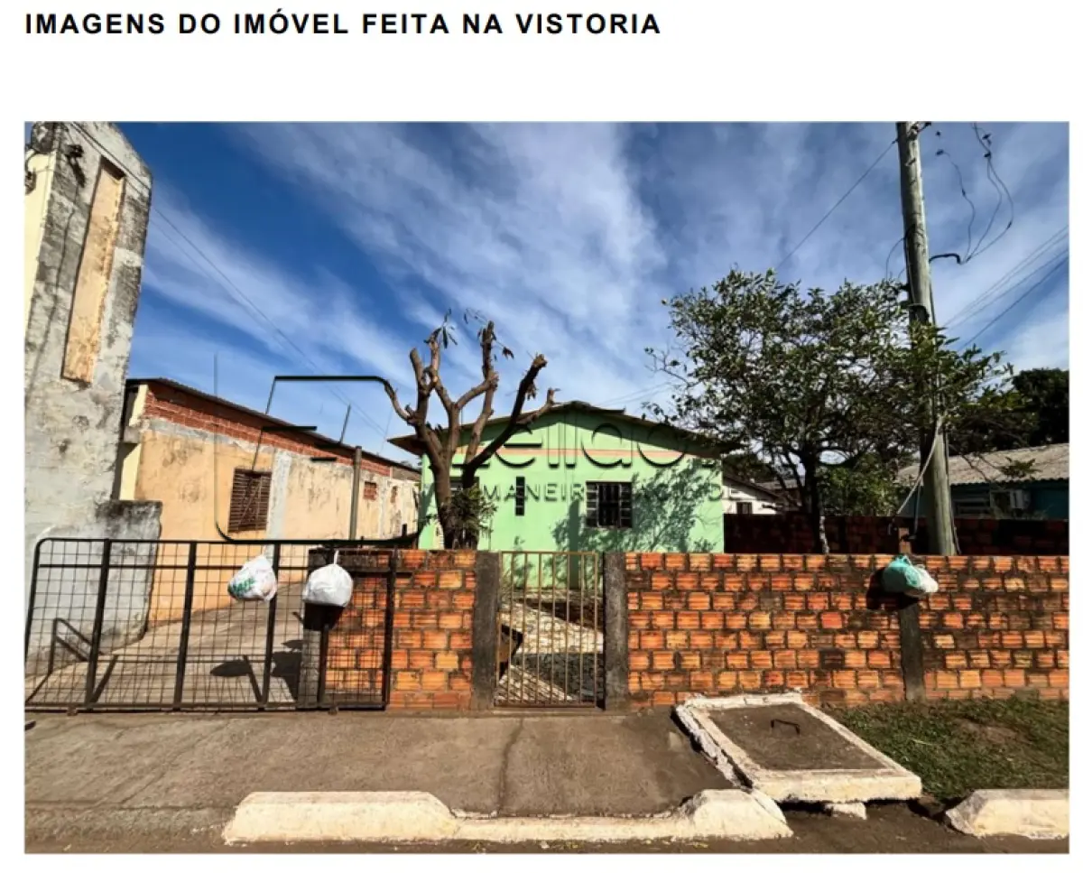 LOTE 001 - UM TERRENO COM A ÁREA DE 400m2, localizado a Rua Venâncio Aires 1354, São Borja/RS