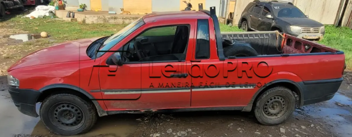 LOTE 001 - VW/Saveiro Titan 1.6 MI Total Flex