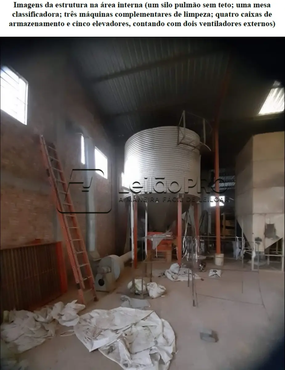 LOTE 001 - ESTRUTURA PARA SECAGEM E TRATAMENTO DE SEMENTES