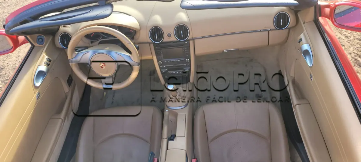 LOTE 001 - PORSCHE BOXTER CONVERSÍVEL