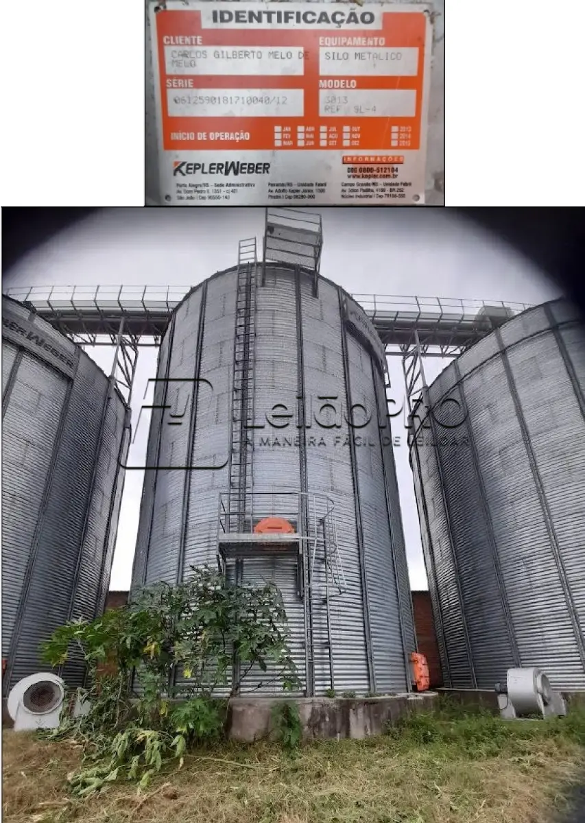 LOTE 001 - ESTRUTURA PARA SECAGEM E TRATAMENTO DE SEMENTES