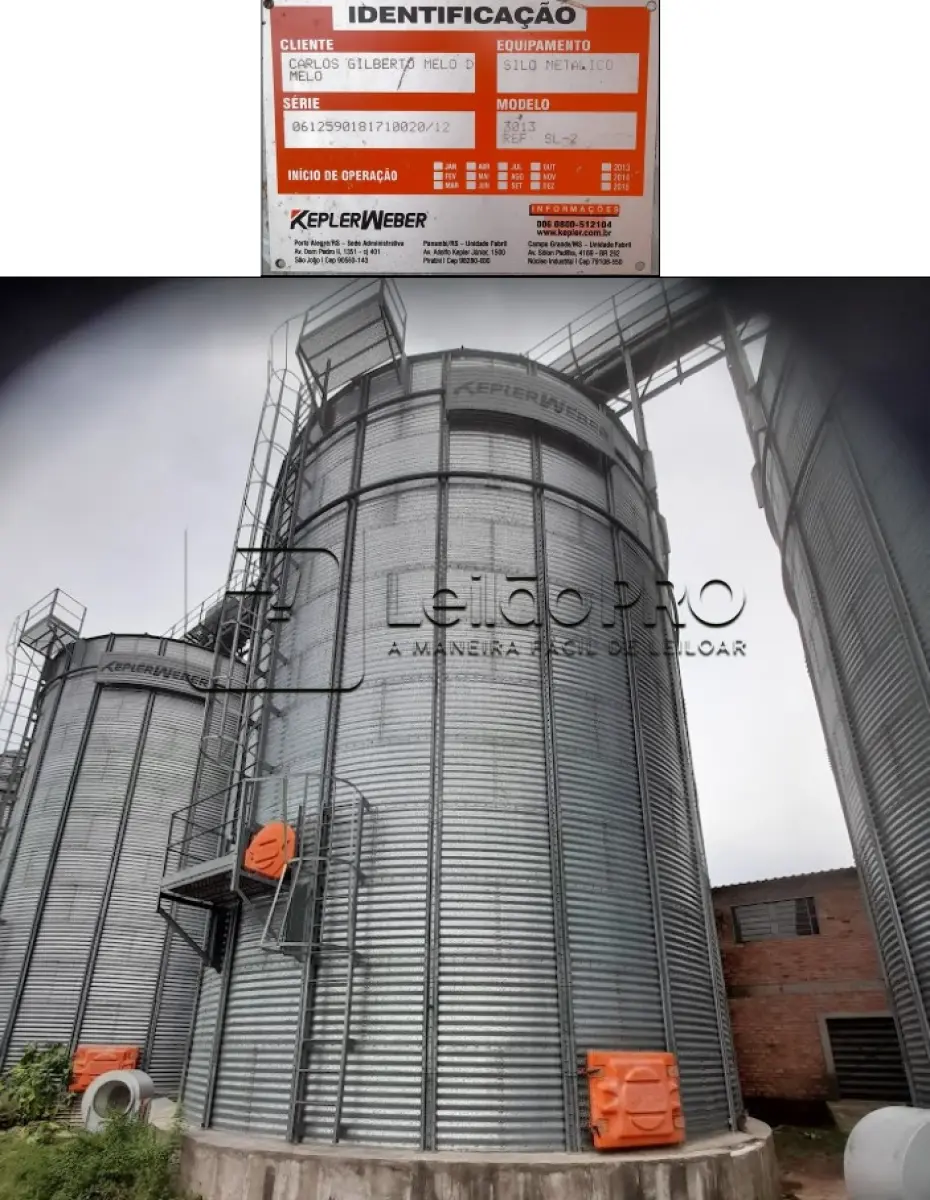 LOTE 001 - ESTRUTURA PARA SECAGEM E TRATAMENTO DE SEMENTES