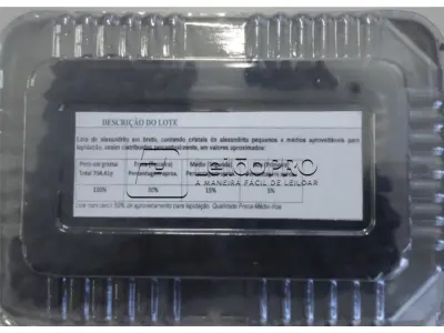 LOTE 001 - 794,41 GRAMAS DE PEDRAS PRECIOSAS