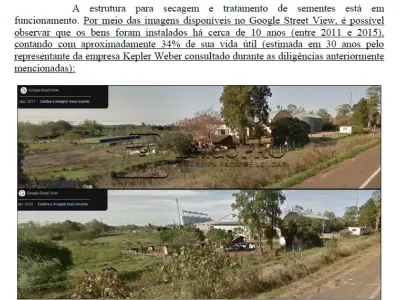 LOTE 001 - ESTRUTURA PARA SECAGEM E TRATAMENTO DE SEMENTES