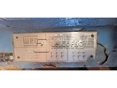LOTE 001 - MOTOR DE INDUÇÃO INDUSTRIAL