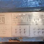 LOTE 001 - MOTOR DE INDUÇÃO INDUSTRIAL