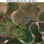LOTE 001 - Fração de campo com aramados correspondentes, com a área de 1.877ha12a07ca, localizada no Município de Itaqui/RS